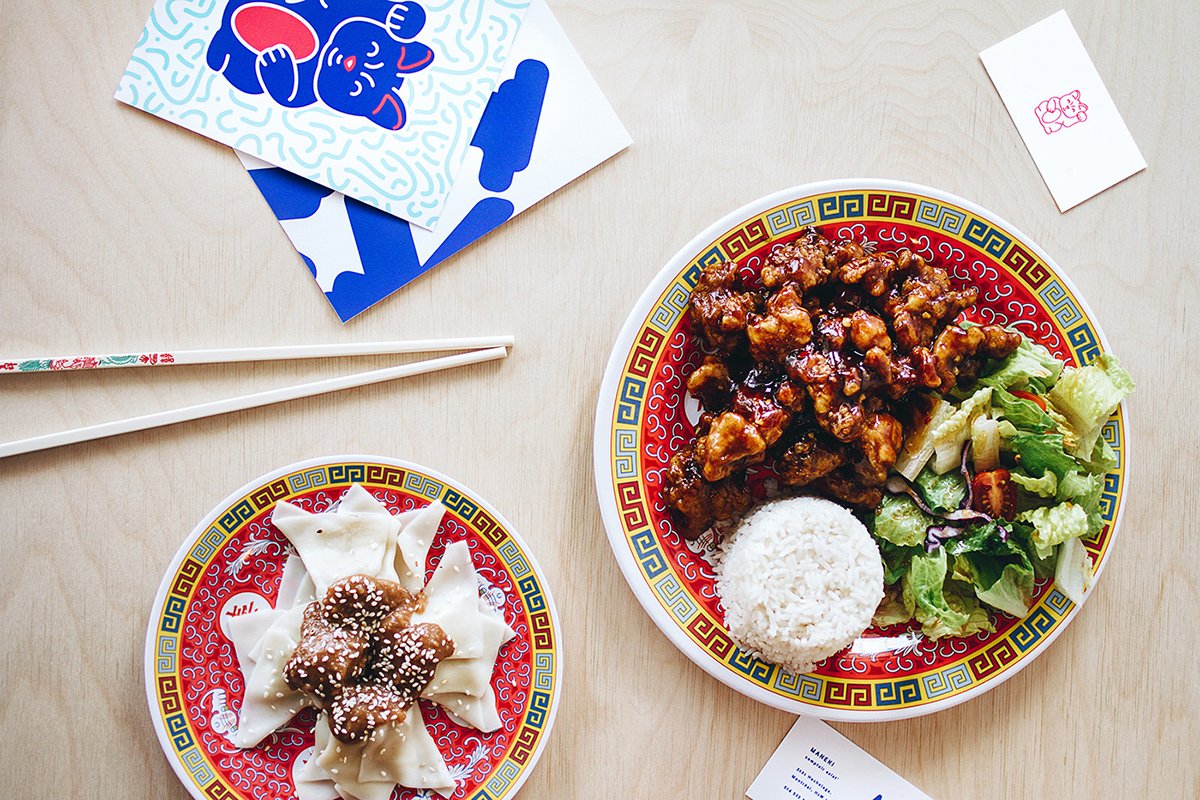 深圳品牌設(shè)計(jì)  深圳品牌策劃  Maneki餐廳品牌形象設(shè)計(jì)  產(chǎn)品展示