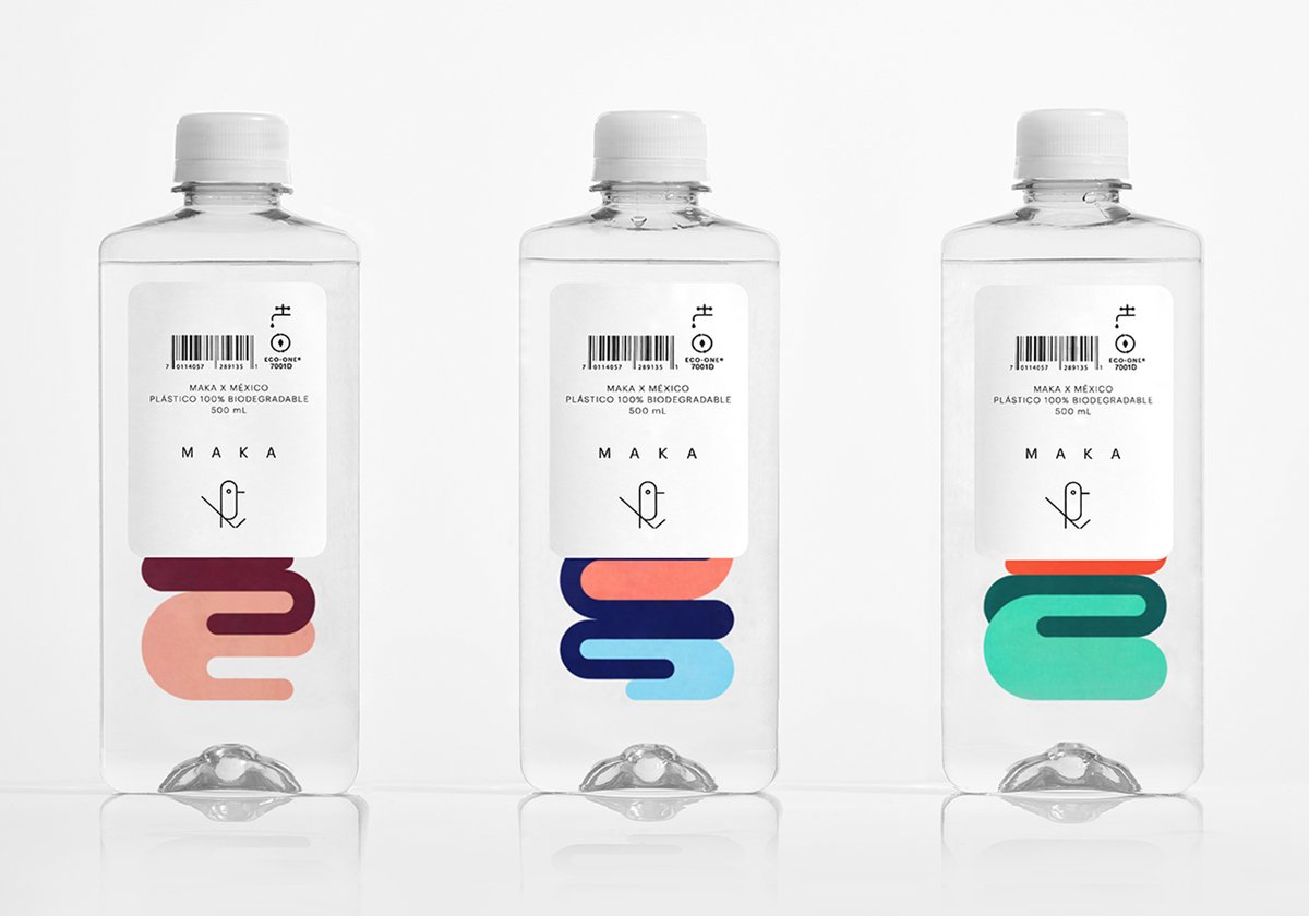 “白色畫布”藝術(shù)品——Maka瓶子品牌設(shè)計和圖標(biāo)展示賞析，品牌設(shè)計，瓶子品牌設(shè)計，品牌圖標(biāo)設(shè)計，品牌策劃，深圳品牌設(shè)計，左右格局