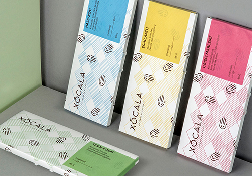 創(chuàng)意食品 Xo?cala 巧克力品牌形象設計案例欣賞