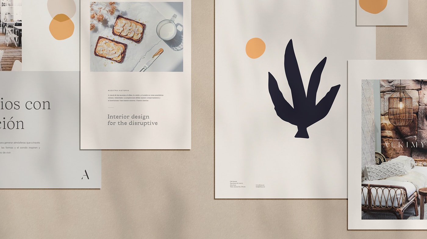 Alkimya 精品室內(nèi)設計公司品牌形象塑造，家居品牌設計，傳統(tǒng)品牌升級，深圳品牌設計，左右格局