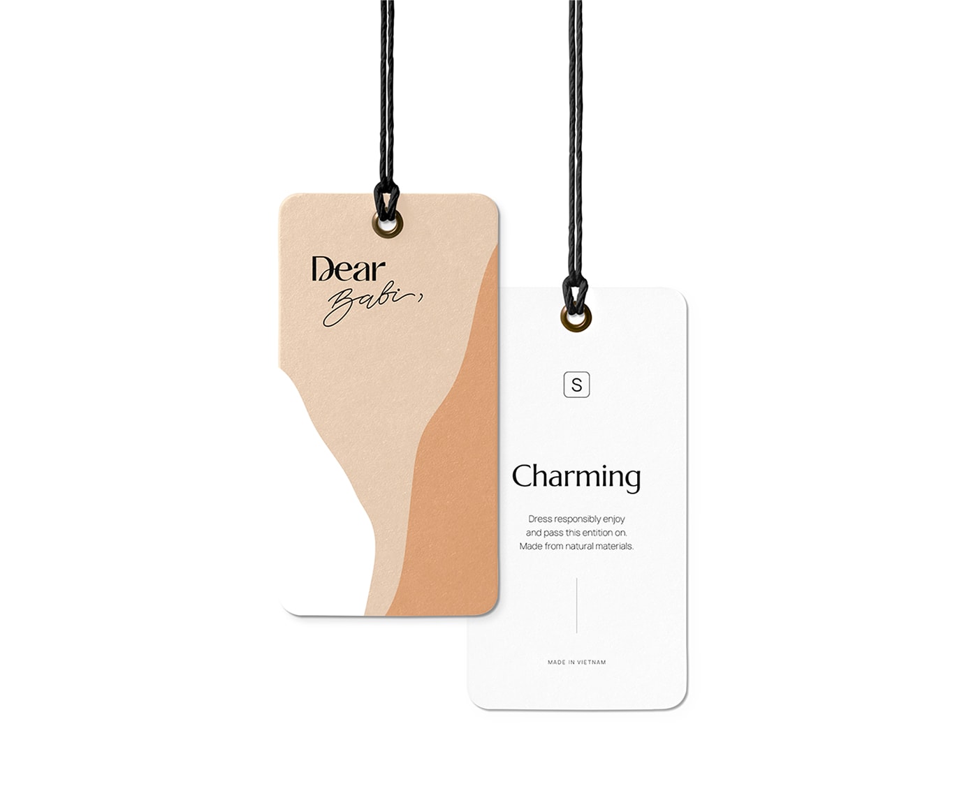 Dear babi 越南輕奢嬰兒用品品牌設計案例，嬰兒品牌設計，品牌視覺設計，深圳品牌設計，左右格局