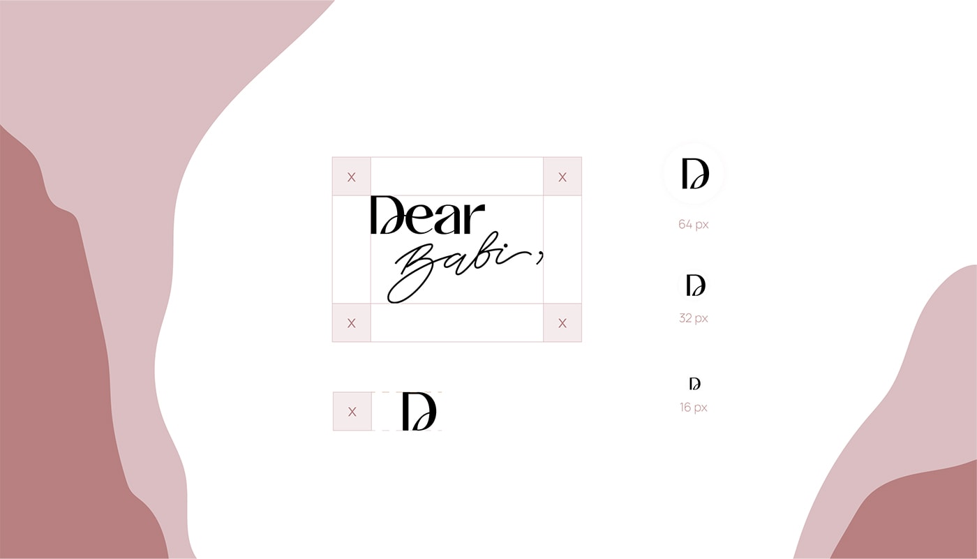 Dear babi 越南輕奢嬰兒用品品牌設計案例，嬰兒品牌設計，品牌視覺設計，深圳品牌設計，左右格局