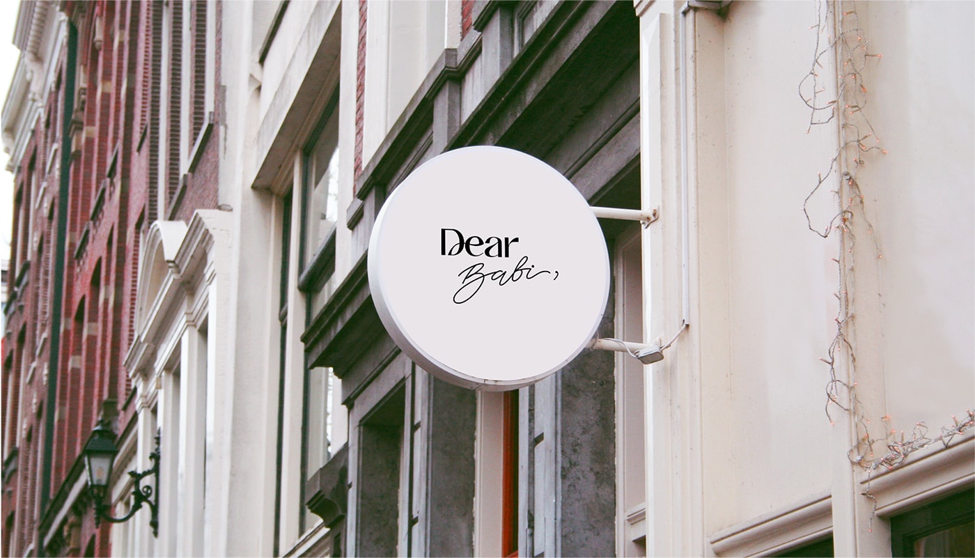 Dear babi 越南輕奢嬰兒用品品牌設計案例，嬰兒品牌設計，品牌視覺設計，深圳品牌設計，左右格局