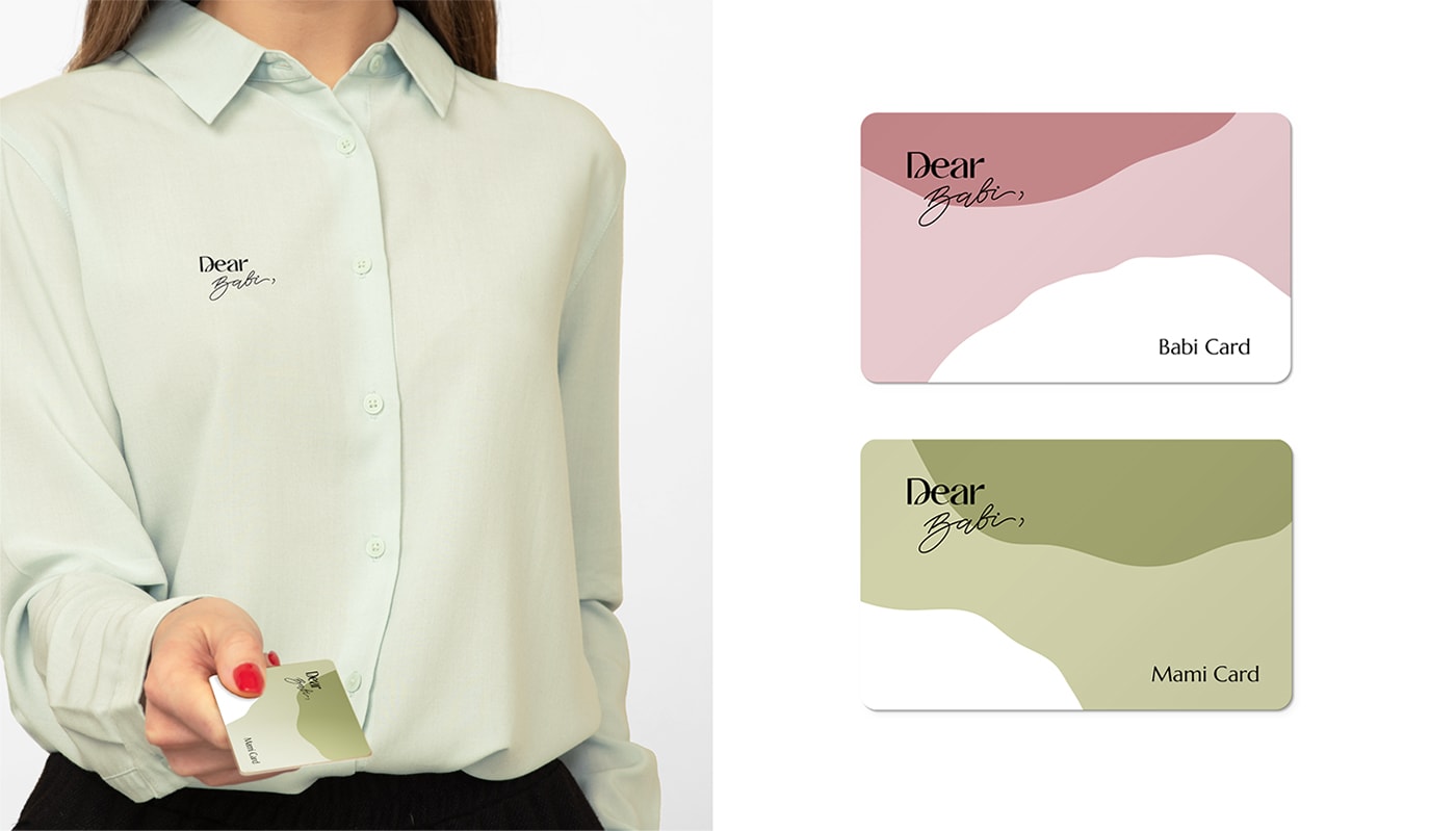 Dear babi 越南輕奢嬰兒用品品牌設計案例，嬰兒品牌設計，品牌視覺設計，深圳品牌設計，左右格局