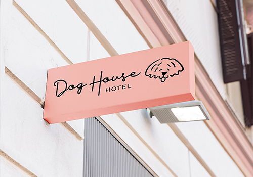 Dog House 創(chuàng)意主題酒店品牌形象設(shè)計案例