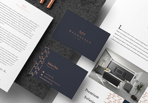 簡(jiǎn)約現(xiàn)代的時(shí)尚住宅建筑品牌設(shè)計(jì)