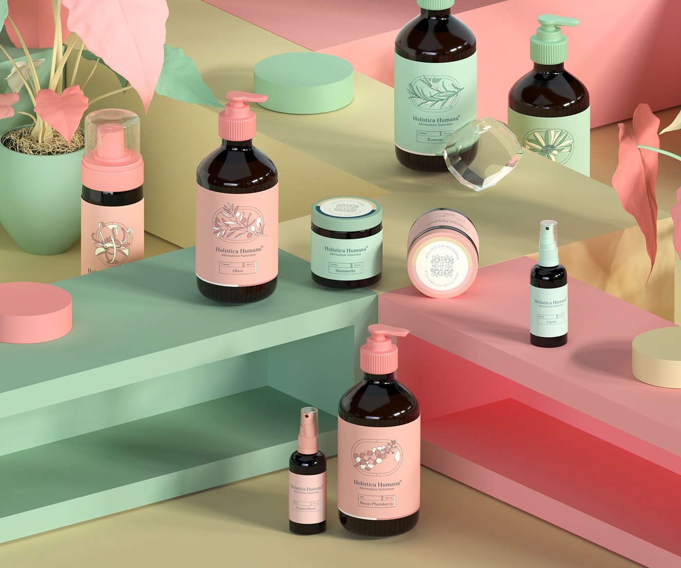 化妝品品牌設(shè)計，品牌形象設(shè)計，深圳品牌設(shè)計，左右格局