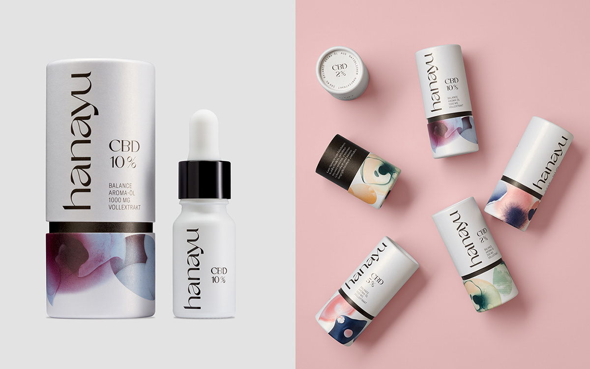 簡(jiǎn)約護(hù)膚品hanayu品牌設(shè)計(jì)—知名品牌形象構(gòu)建，化妝品品牌設(shè)計(jì)，簡(jiǎn)約包裝設(shè)計(jì)，品牌形象設(shè)計(jì)，深圳品牌設(shè)計(jì)