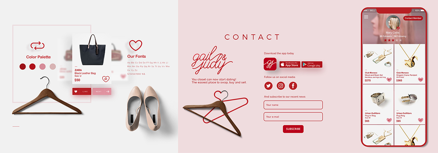 時尚服飾品牌設(shè)計，服飾品牌網(wǎng)站設(shè)計，深圳品牌設(shè)計公司，時尚應(yīng)用網(wǎng)站設(shè)計