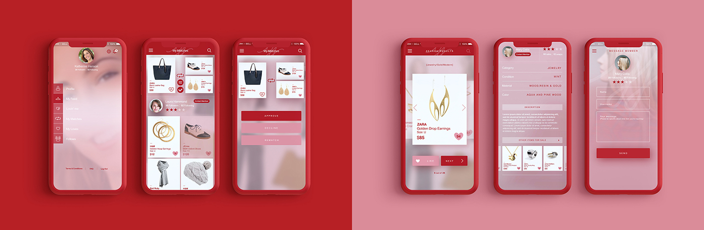 時尚服飾品牌設(shè)計，服飾品牌網(wǎng)站設(shè)計，深圳品牌設(shè)計公司，時尚應(yīng)用網(wǎng)站設(shè)計
