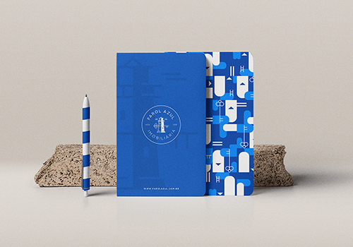 房地產(chǎn)品牌設(shè)計(jì)咨詢企業(yè)推出 “藍(lán)色燈塔” 的視覺品牌